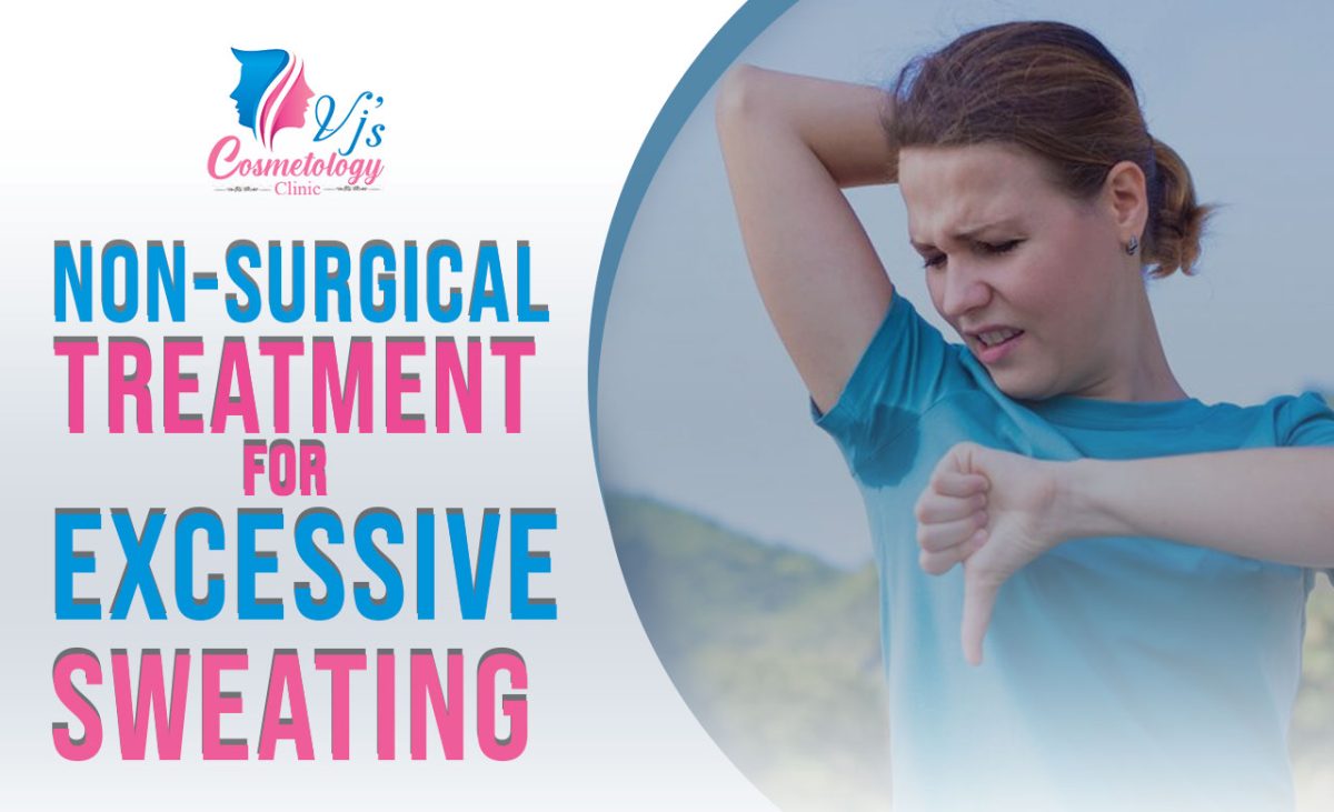 Non-surgical treatment for excessive sweating